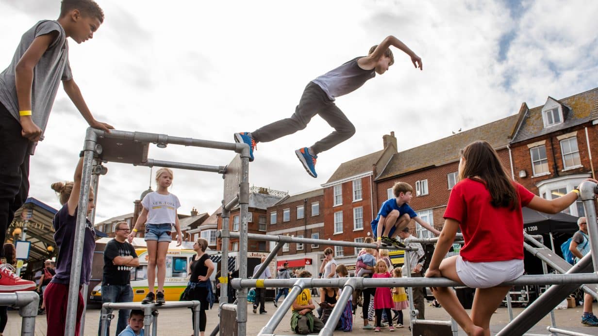 Parkour workshop