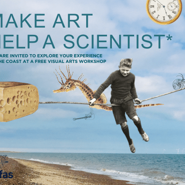 Make Art help a scientist promotional image