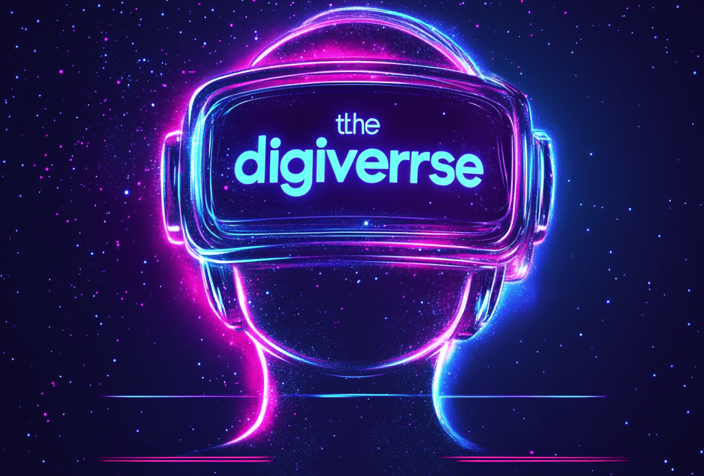 Illustration of someone wearing VR headset