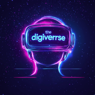 Illustration of someone wearing VR headset