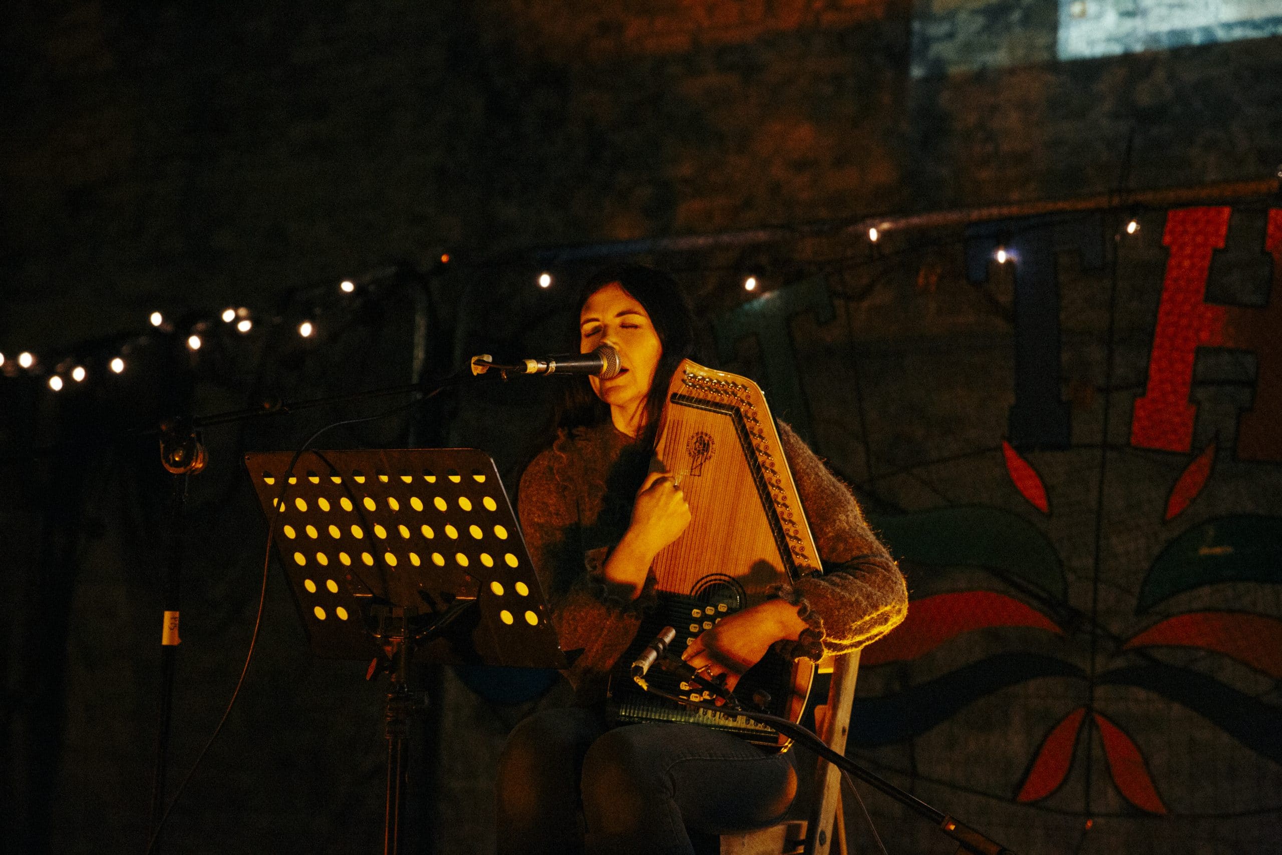 Play musical instrument at The Ice House